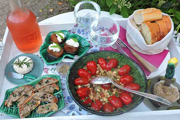 Repas à la Nesquière